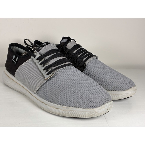 Under Armour Other - Under Armour Charged 24/7 Mens 12 Gray/Black Running Shoes - 1302497-100